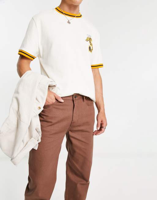 New Look - Brune 90'er-jeans med lige ben, 3 af 4