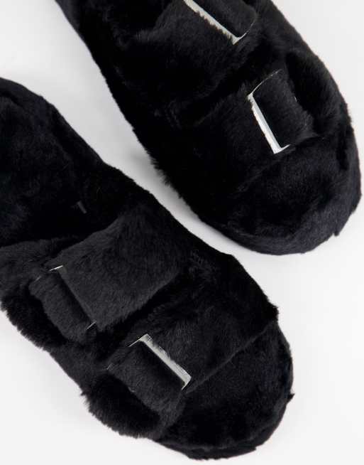 Fluffy sliders asos deals