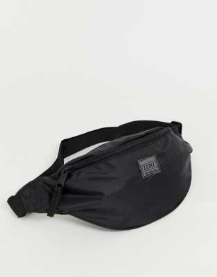 new look black bum bag