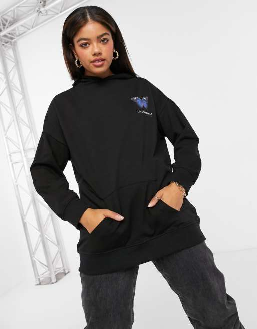 New look sale longline hoodie