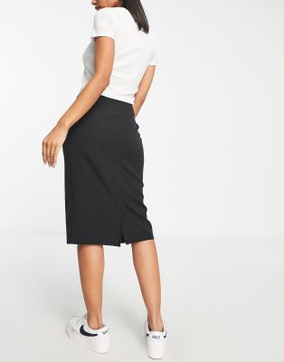 new look black skirt