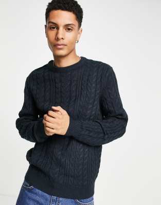 cable knit jumper new look