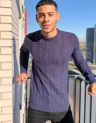 new look cable knit cardigan