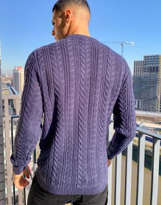 new look cable knit cardigan