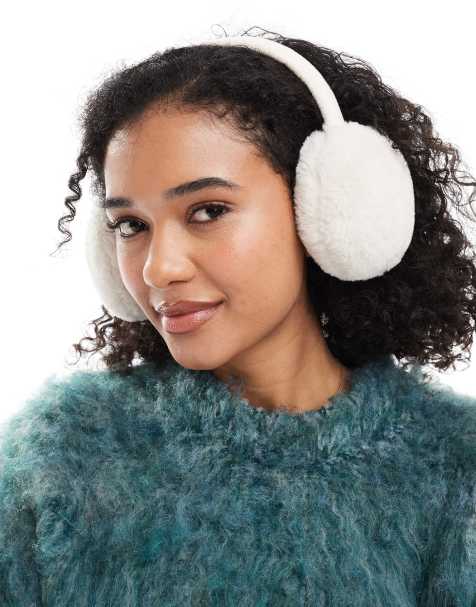 New Look - Cache-oreilles en fausse fourrure - Crème - view 1