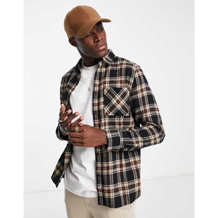 Camicia color hotsell cammello