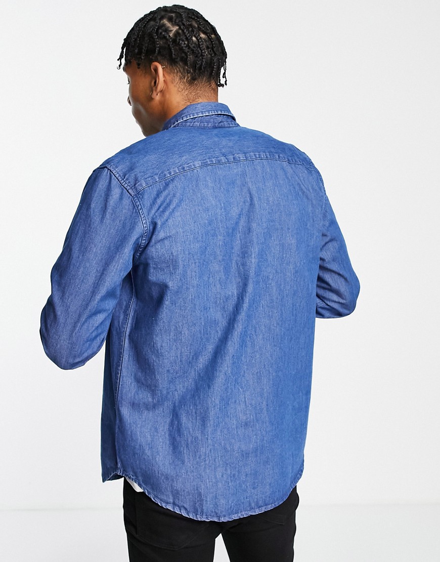 Camicia di jeans a maniche lunghe blu medio - New Look Camicia donna  - immagine2