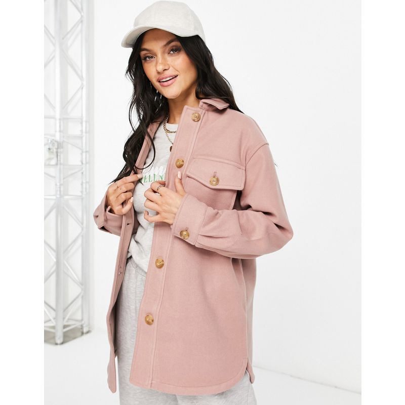 Donna Giacche New Look - Camicia giacca rosa