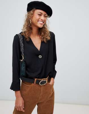 Salvatore Ferragamo Camicia A Maniche Lunghe Con Bottoni A Scomparsa Donna - Outlet - Foto 5