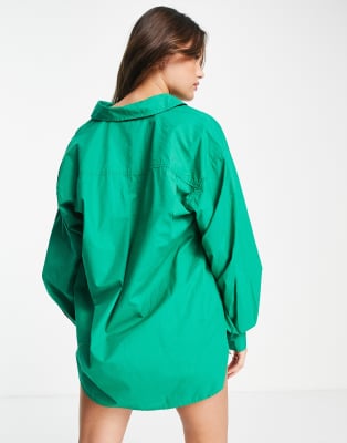 Camicia oversize verde - New Look Camicia donna  - immagine3