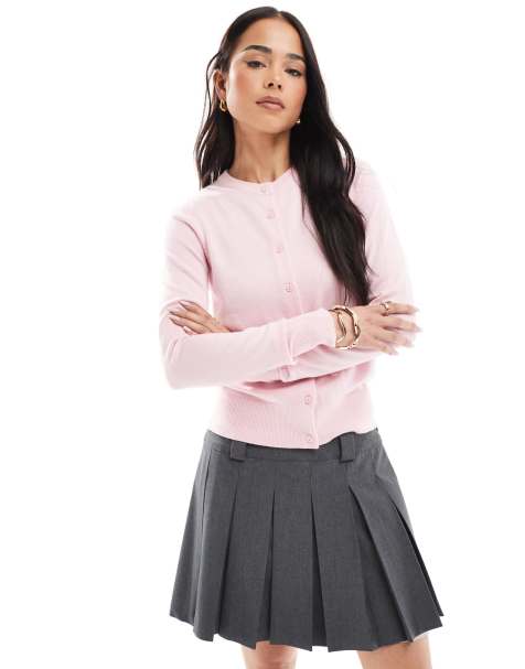 New Look - Cardigan rosa girocollo - view 1