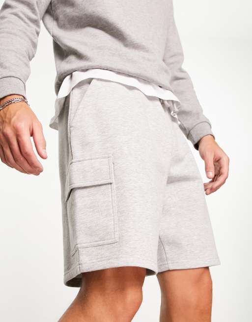 New look sale grey shorts