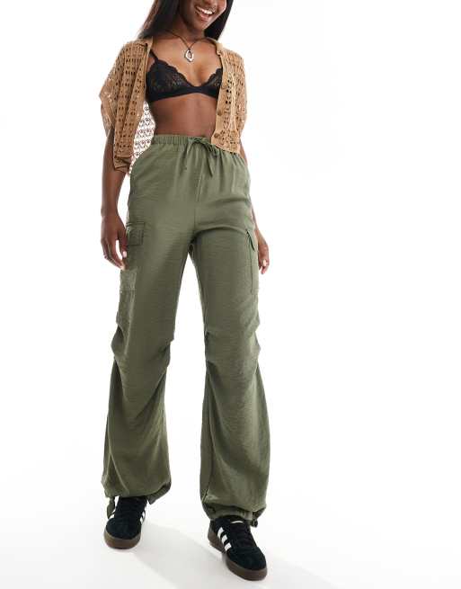 New Look – Cargo-Jogginghose in Khaki, 4 von 5