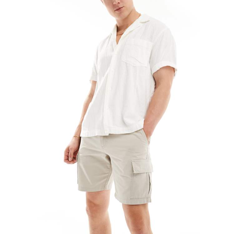 New look cargo shorts hot sale