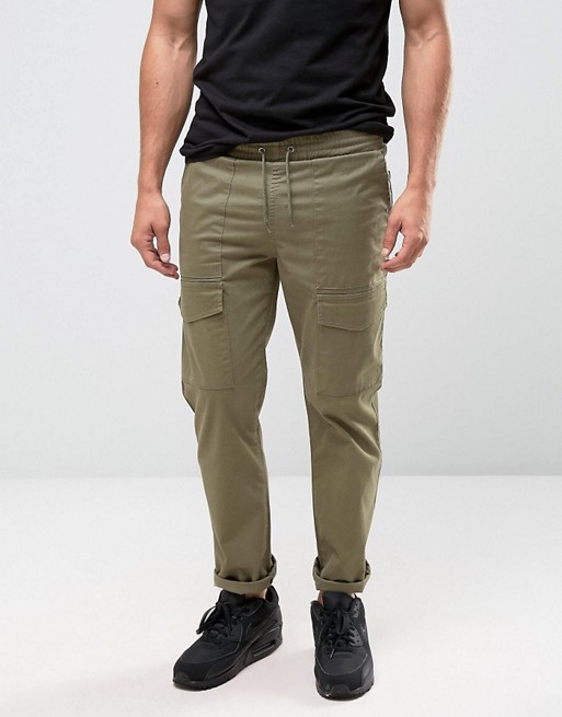 New Look | New Look Cargo Trousers in Khaki