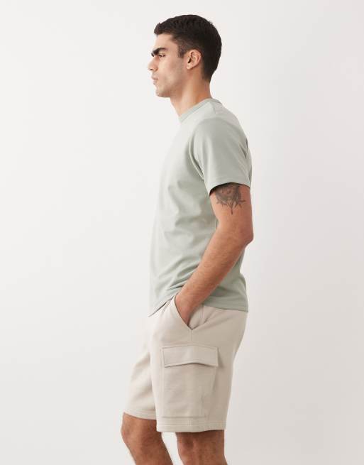 New Look – Cargoshorts in Stein , 3 von 5