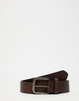 New Look New Look casual belt in tan-Brown