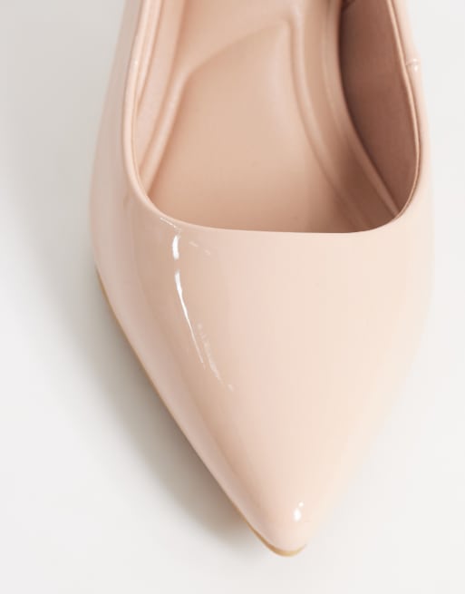 New Look - Chaussures à talon et bride arrière - Grège, 3 de 4
