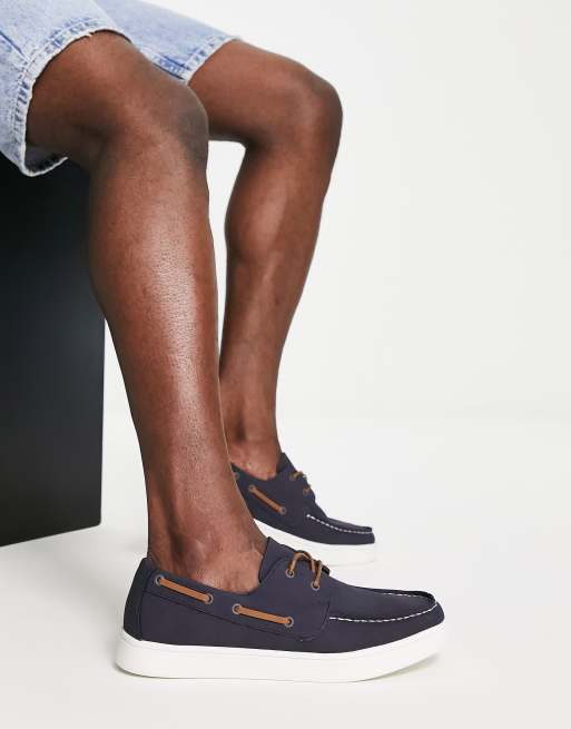 vans bateau bleu marine