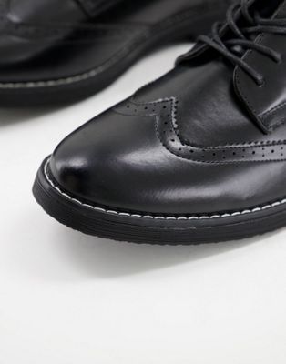 Chaussures, bottes et baskets New Look - Chaussures richelieu chunky - Noir