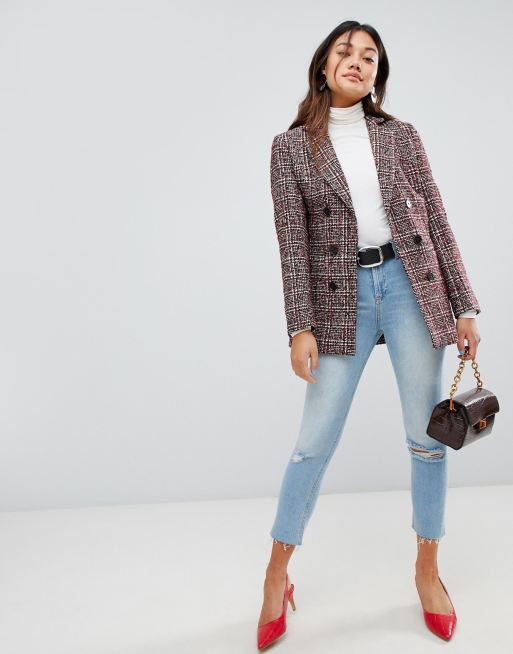 New look hot sale blazer coat