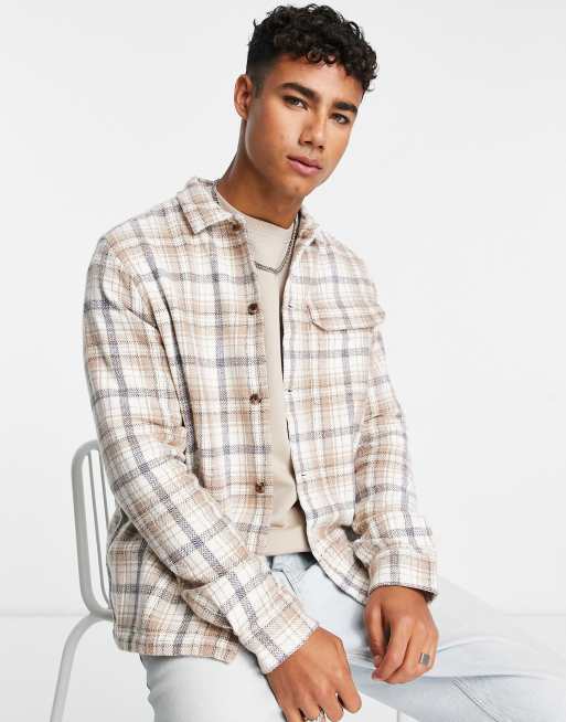 Off white check clearance shirt