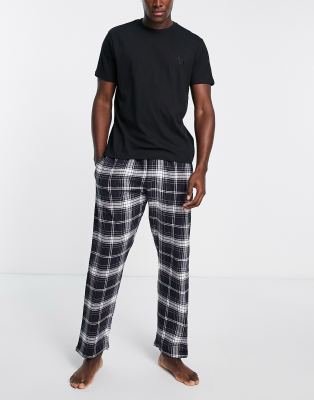 mens pyjama shirt and bottoms