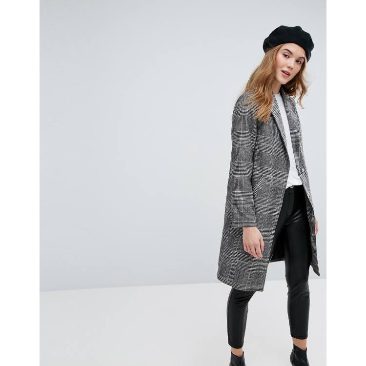 Tailored hot sale check coat