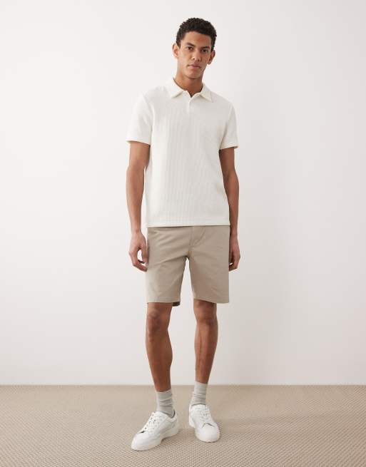 New Look - Chino corti grigio pietra, 2 di 5