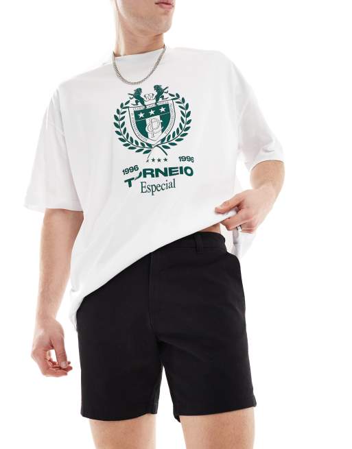 New Look - Chino corti slim neri