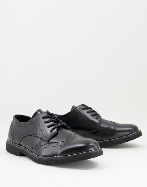 New look black brogues sale