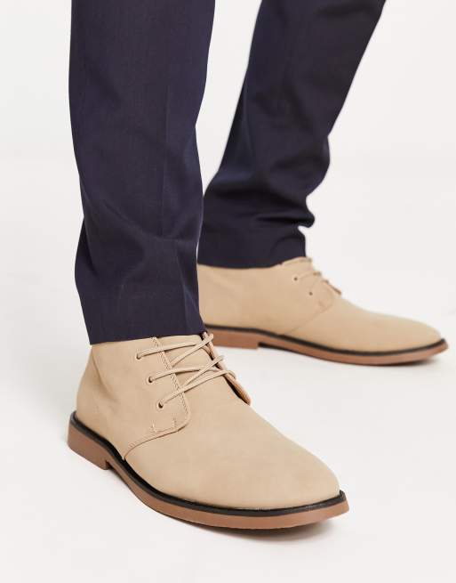 Tan chukka store boots mens