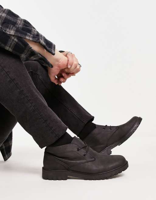 Asos black desert outlet boots