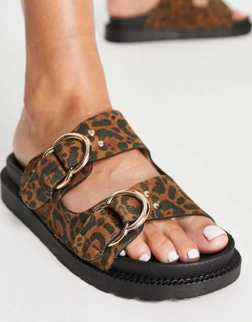 Animal print sandals on sale next