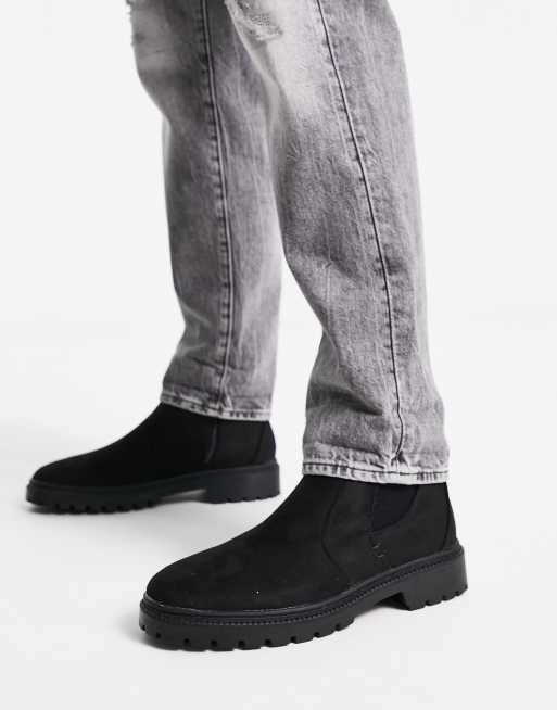 Mens chelsea boots deals new look