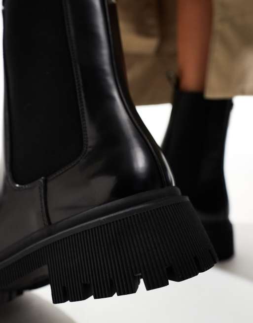 New look leather ankle boots best sale