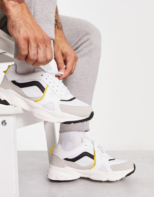 New Look chunky trainer in multi colour | ASOS