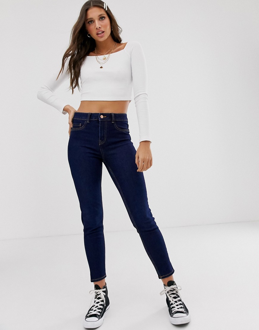 New Look classic skinny jean in ink blue