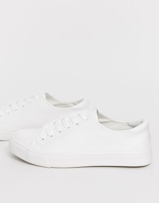 white sneakers new look