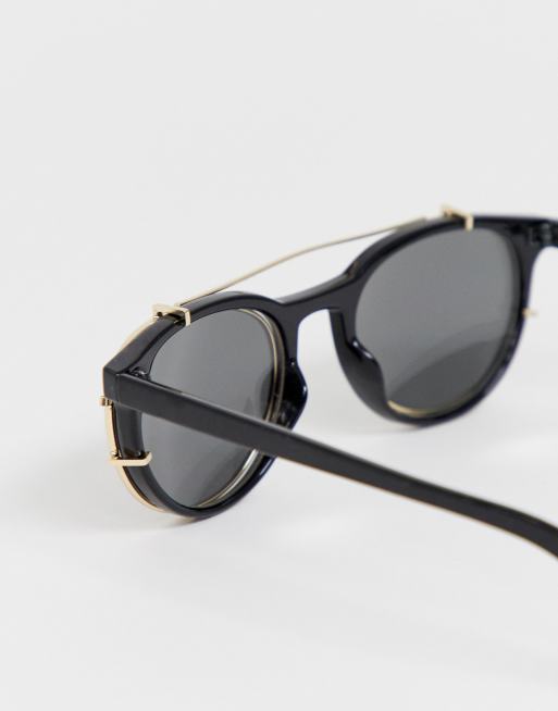 New look sale clip on sunglasses