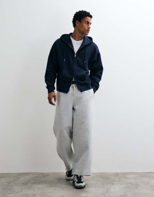 New Look co-ord double zip hoodie in navy, 2 of 5