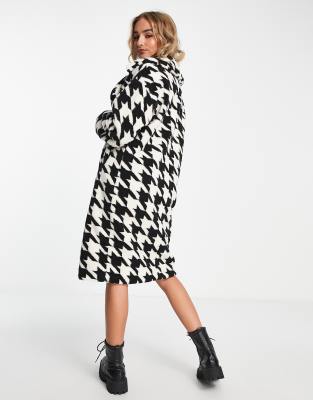 Dog tooth dress outlet new look