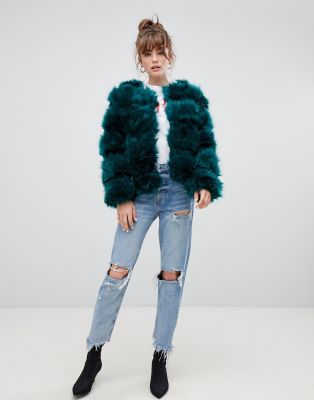 new look fluffy jacket