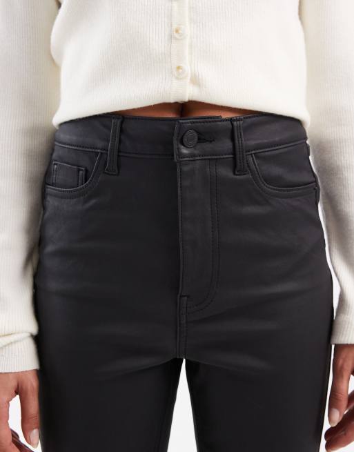 New Look coated skinny jean in black, 4 of 5