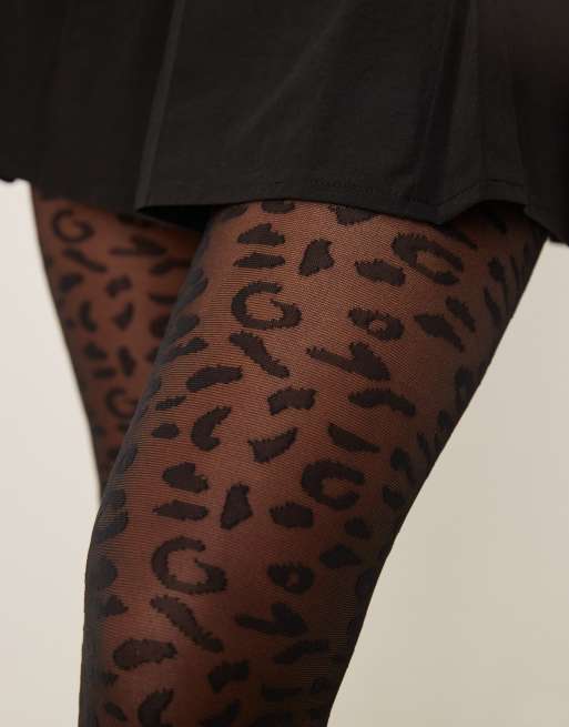 Collant Leopardato 20 Denari Josey WOLFORD Da Donna - Foto 10