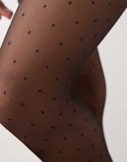 New Look collants à pois noirs, 3 de 3