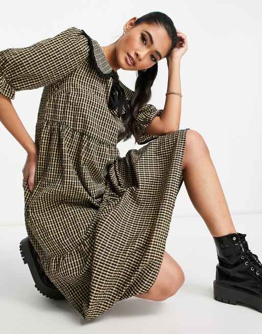 New look best sale plaid dress