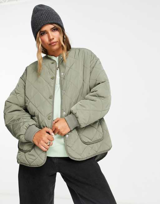 light quilted blouson