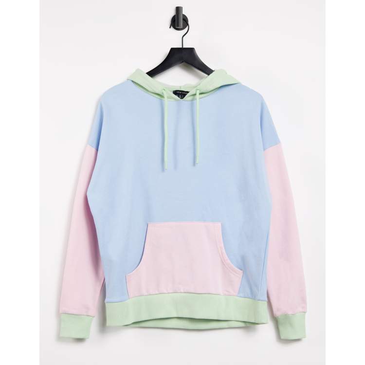 Nike pastel colorblock hoodie shop