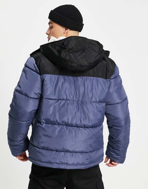 New look hotsell colour block puffer